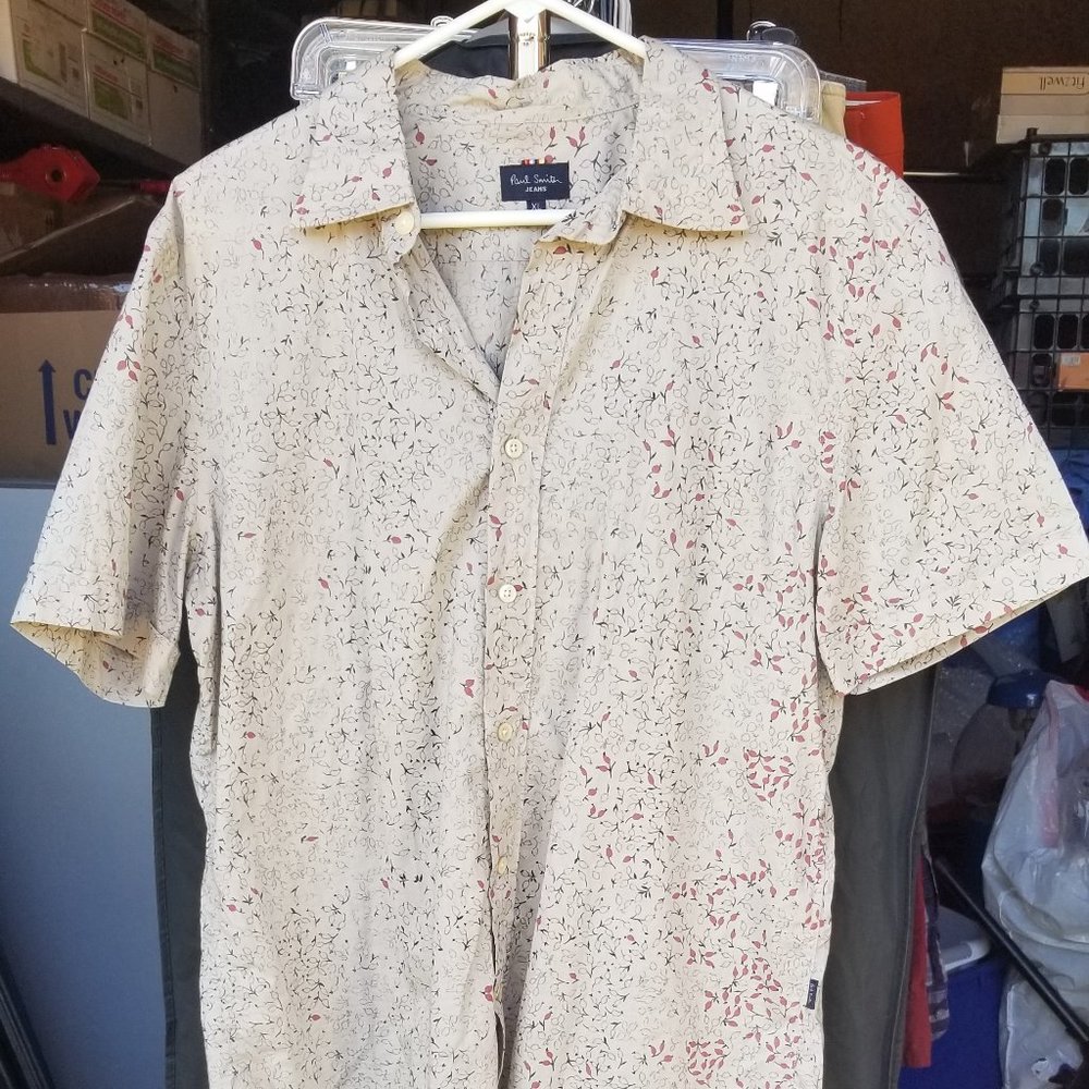 Men's button down casual shirt